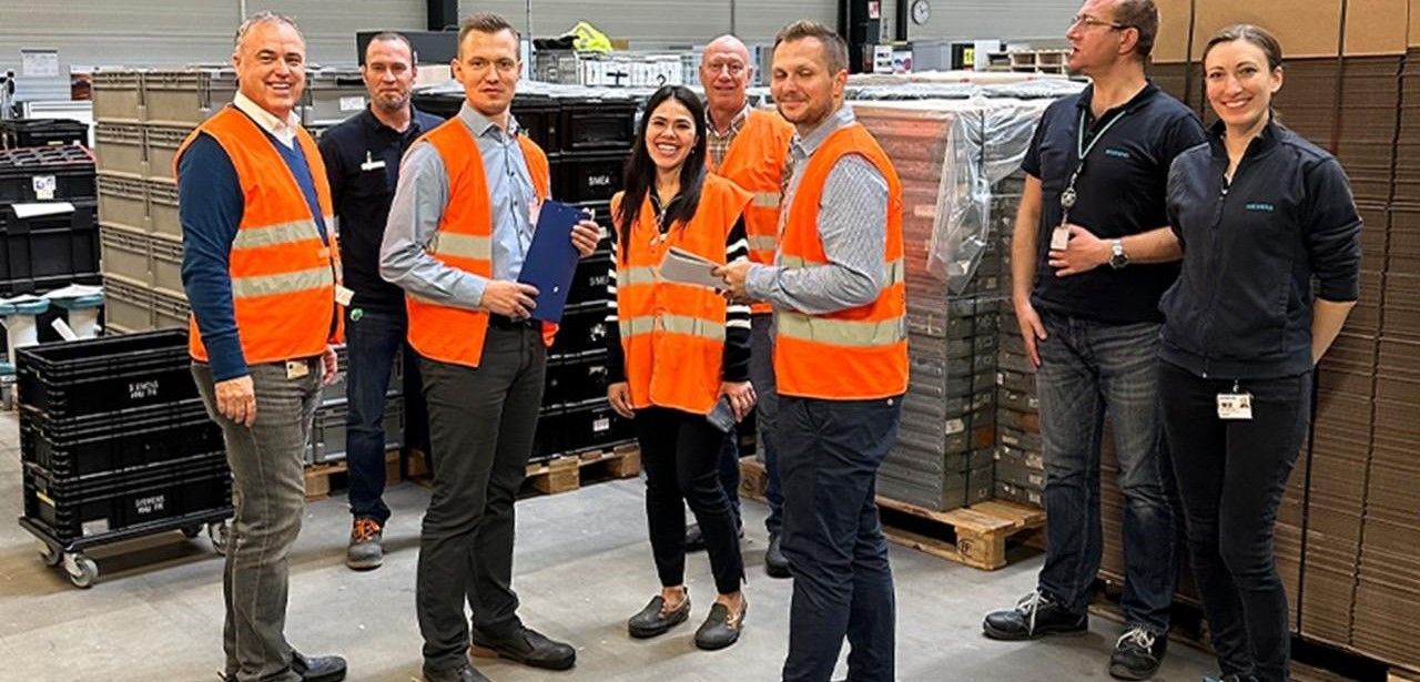 Siemens führt digitales BinMan Behältermanagementsystem in fünf Werken (Foto: LOGSOL GmbH)