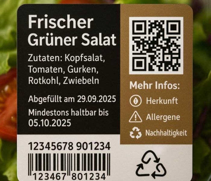 GTIN Salat (Foto: b+b Automations- und Steuerungstechnik GmbH)