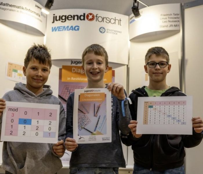 Jugend forscht junior Mathematik Informatik (Foto: Stephan Rudolph-Kramer)